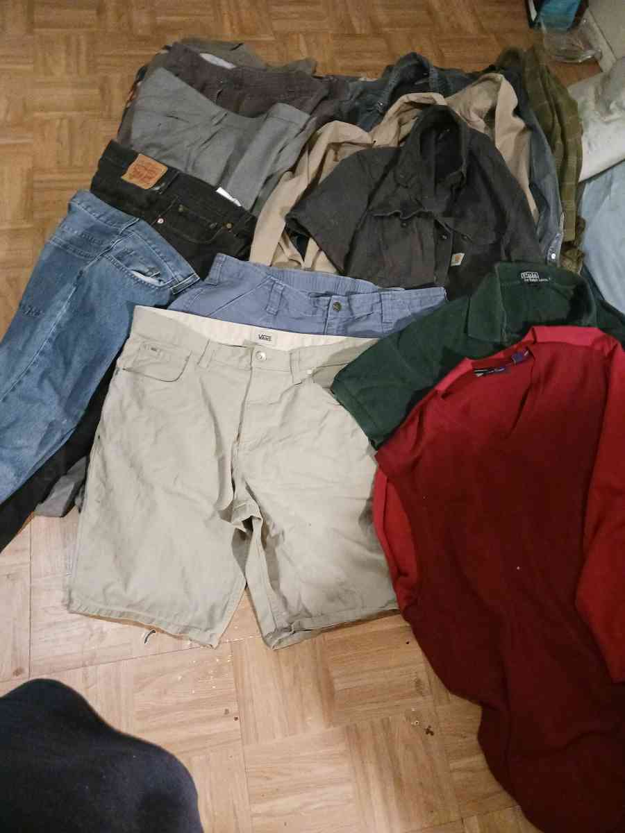Mens Name Brand Clothing Lot - San Antonio, Texas - FleaMarketBay