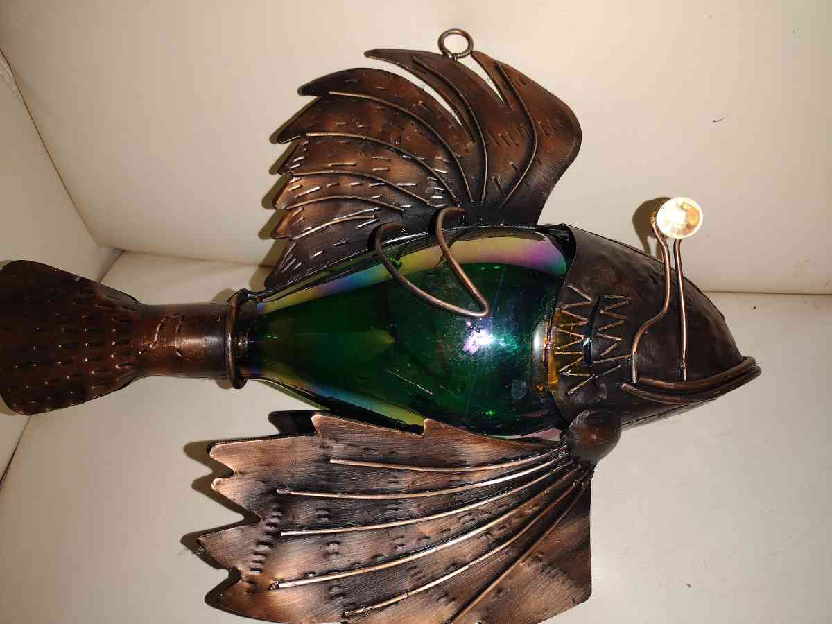 metal sculpture of a Lion fish - Maricopa, Arizona - FleaMarketBay