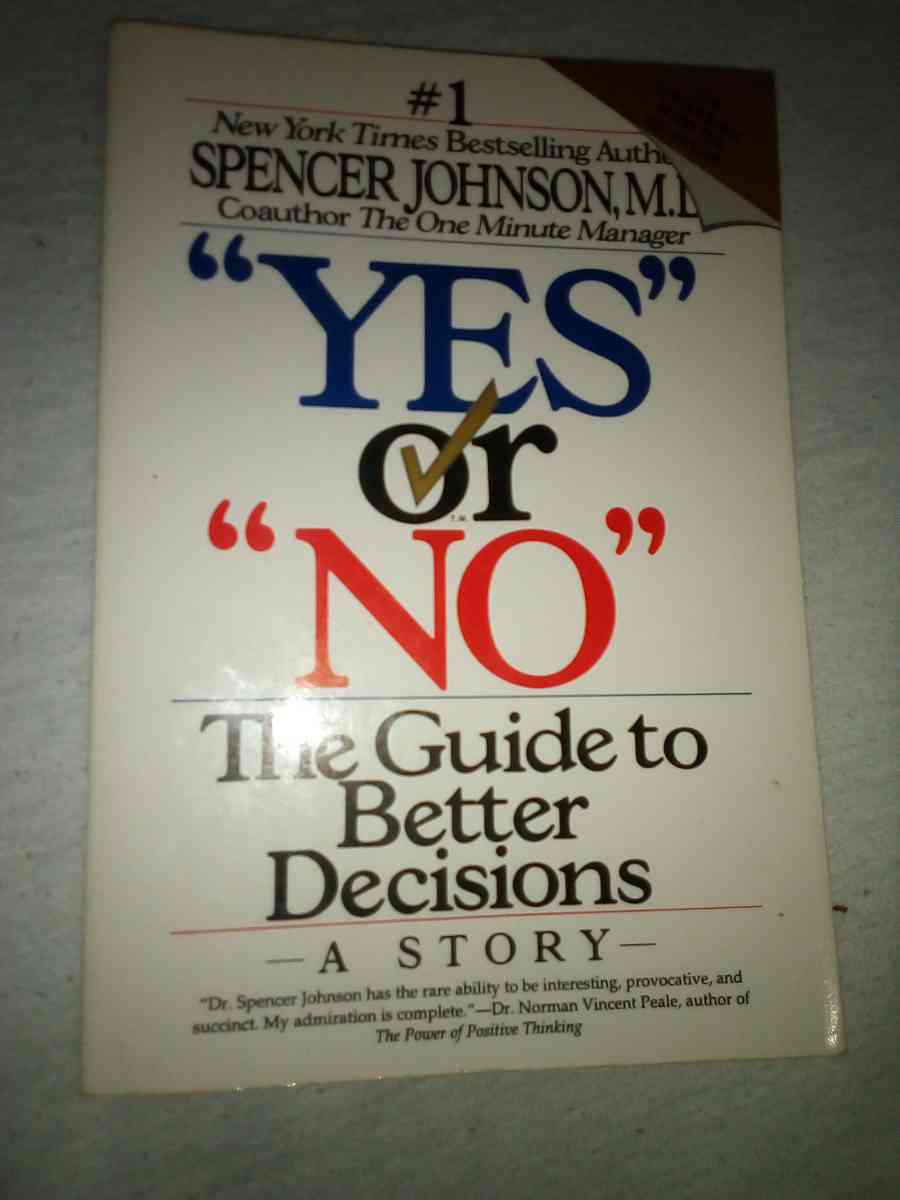 yes or no guide to better decisions 1993 - Conneaut, Ohio