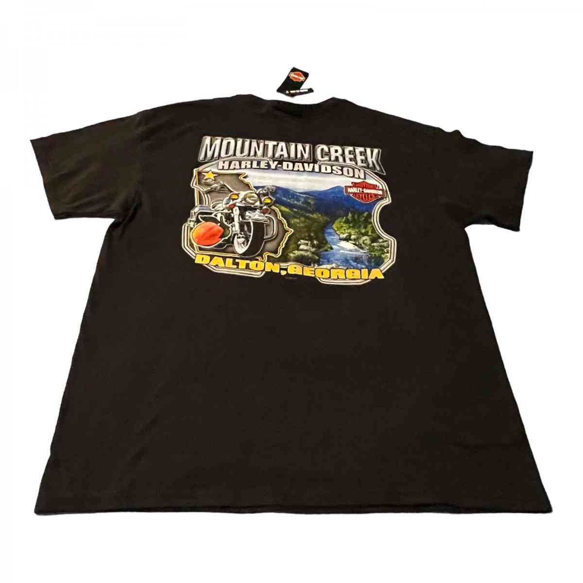 2017 Mountain Creek Harley Davidson Dalton GA Tee CL NWT - Fontana, California - FleaMarketBay