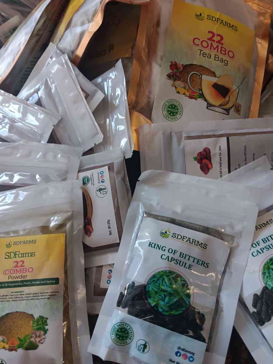 sustainable farm powders and tea bags - Houston, Texas - FleaMarketBay