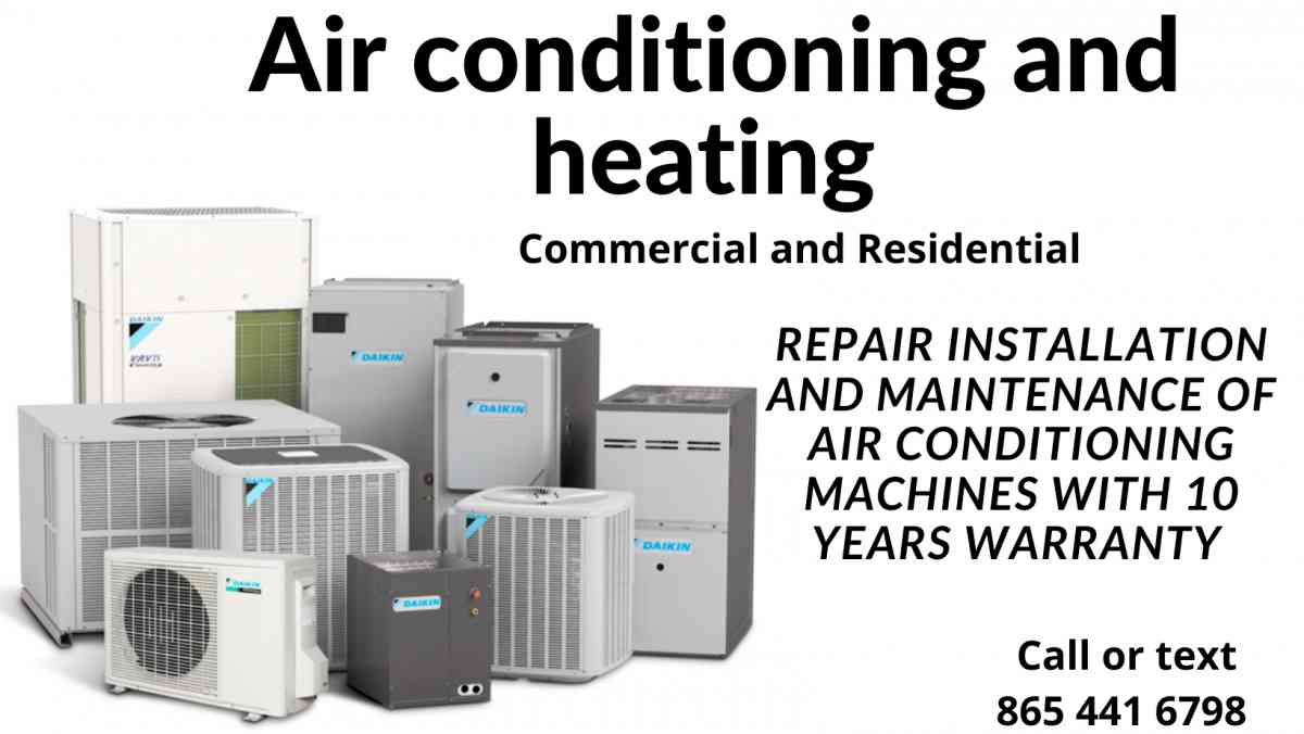 air conditioning and heating - Knoxville, Tennessee - FleaMarketBay