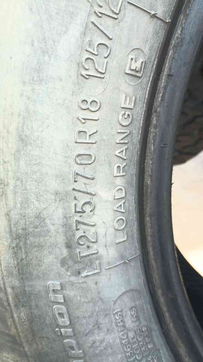 BF Goodrich All Terrain Baja Champ LT275 70 18 - Springtown, Texas - FleaMarketBay