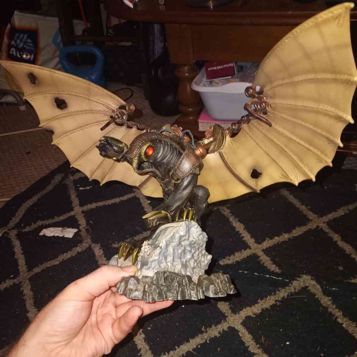 a rare songbird figurine
