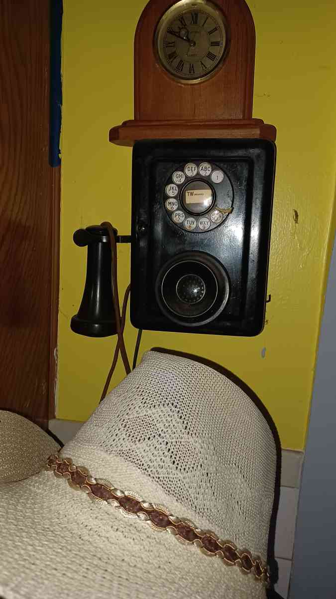 vintage rotary phone - Caliente, California