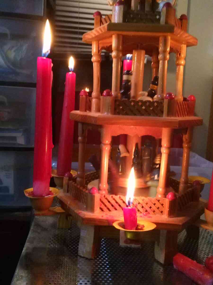 candle powered candle powered wooden carousel