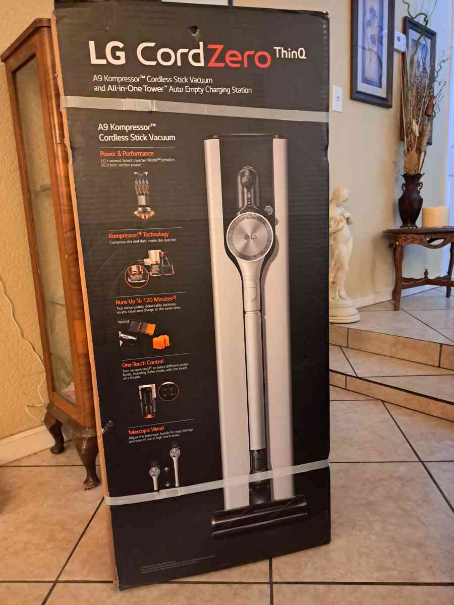LG cord zero all in one stick vacuum with power mop - Phoenix, Arizona - FleaMarketBay