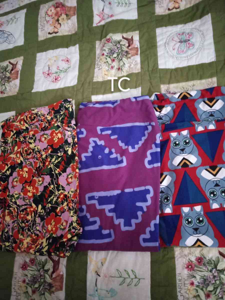 Brand New LuLaRoe TC Leggings 10 each fit size 12 to 18 - Hemet, California - FleaMarketBay