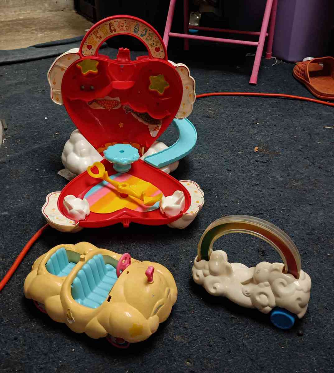 vintage care bears figures and accessories - Henderson, Nevada