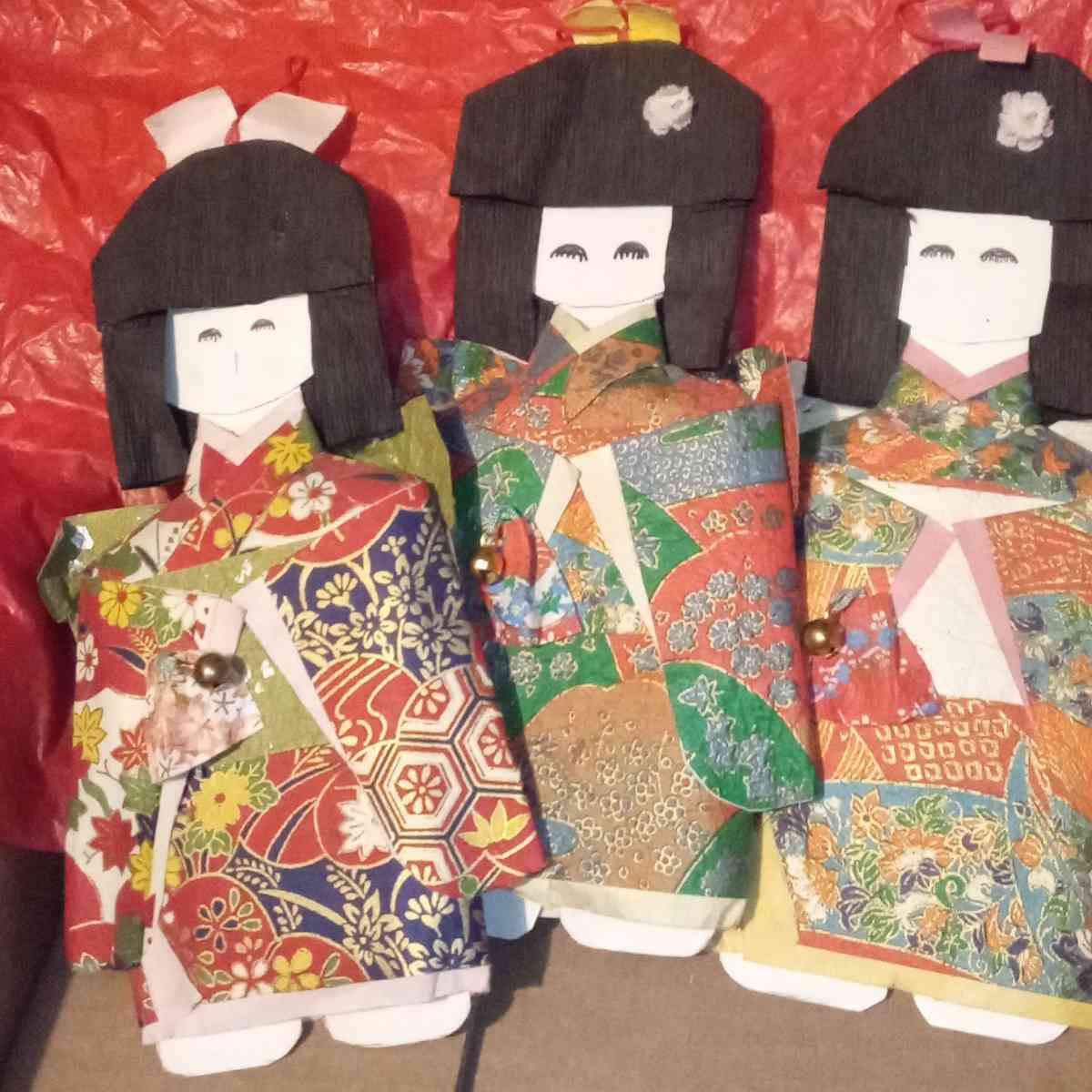 paper dolls from Japan