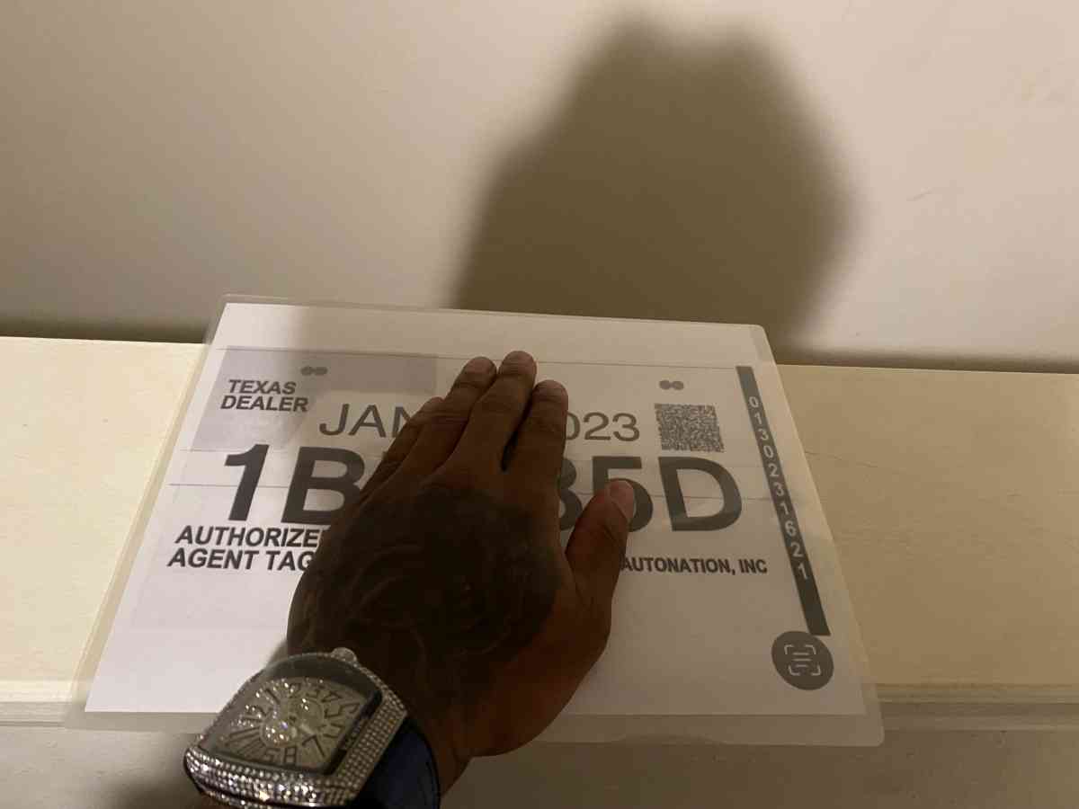 game car tag up to 60 days - Houston, Texas - FleaMarketBay