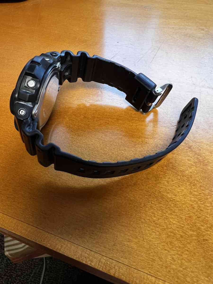 Casio G Shock Tough Solar GW 6900 3179 Black Case Day Date C - Dedham, Massachusetts - FleaMarketBay