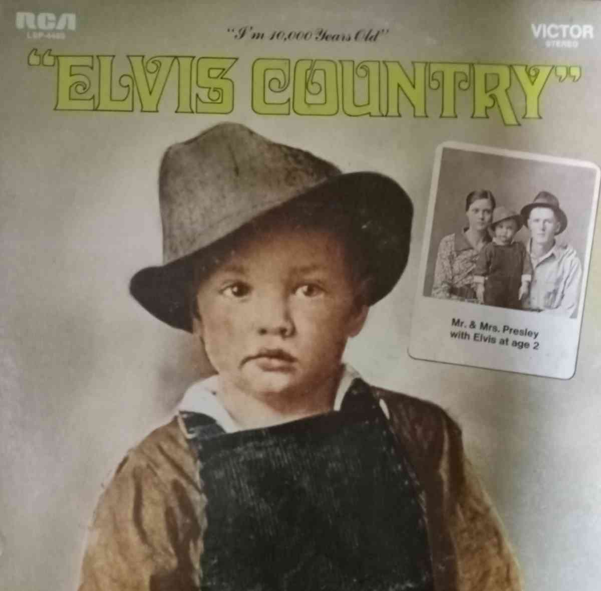 Im Ten thousand years old elvis country vinyl record - Indianapolis, Indiana