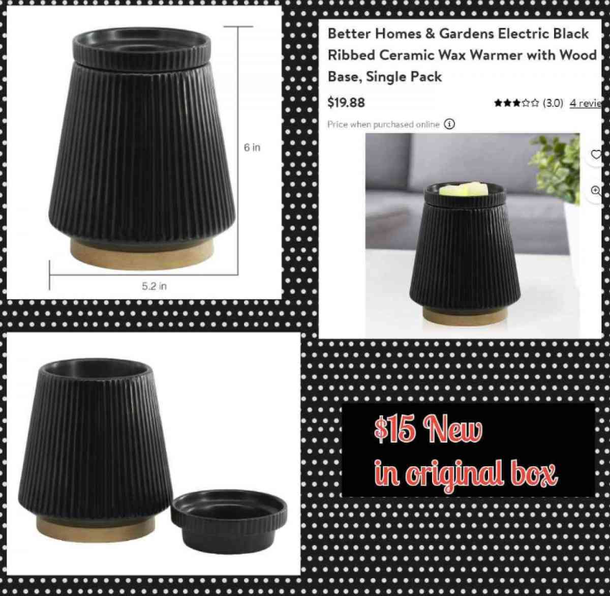 Better Homes and Gardens wax warmers - Edmond, Oklahoma