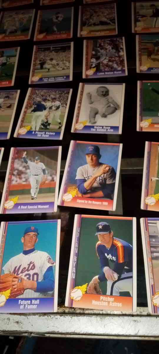 Nolan Ryan baseball cards - Fort Worth, Texas