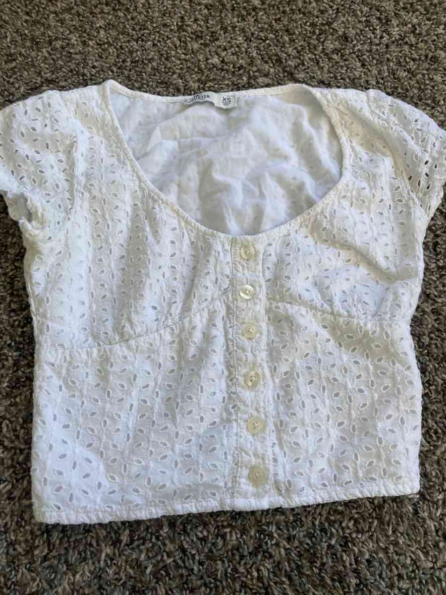 Hollister White Button Shirt - Salinas, California