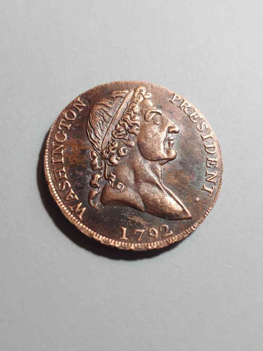 GREAT ART NOVELTY LARGE WASHINGTON PRESIDENT BRONZE ONE CENT - Brooklyn, New York