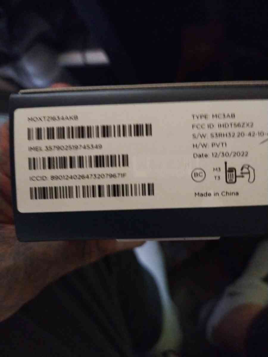 NEW IN BOX MOTO PURE G LTE  TMOBILE - Garden Grove, California - FleaMarketBay