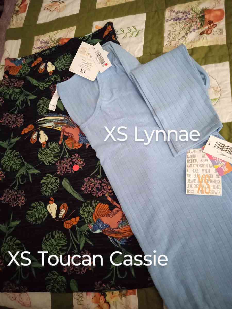 NWT LuLaRoe XS  Skirt outfit 35  Retails for 73 Toucan birds