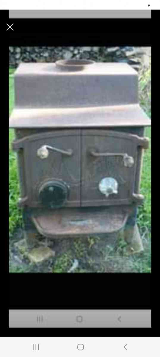 fisher grandma wood burning stove - Richmond, Michigan - FleaMarketBay