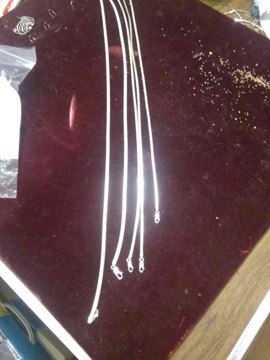 925 Italian silver Square Snake chains - Aurora, Colorado