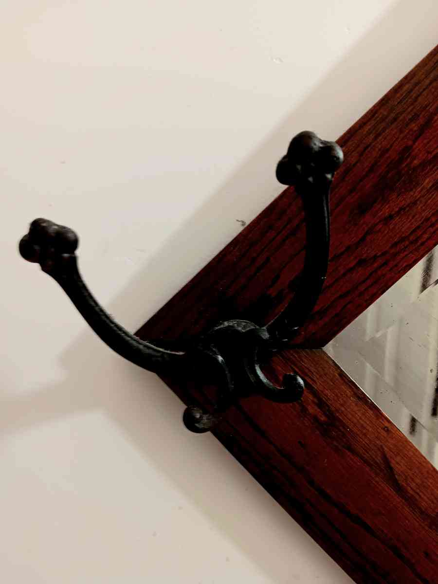 beautiful vintage hand crafted dark wood mirror - Altamonte Springs, Florida - FleaMarketBay