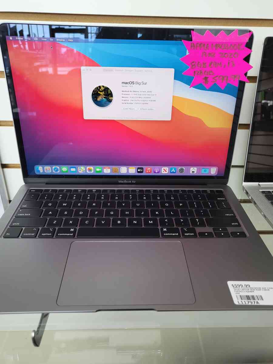 apple MacBook air retina 13in 2020 - Houston, Texas - FleaMarketBay