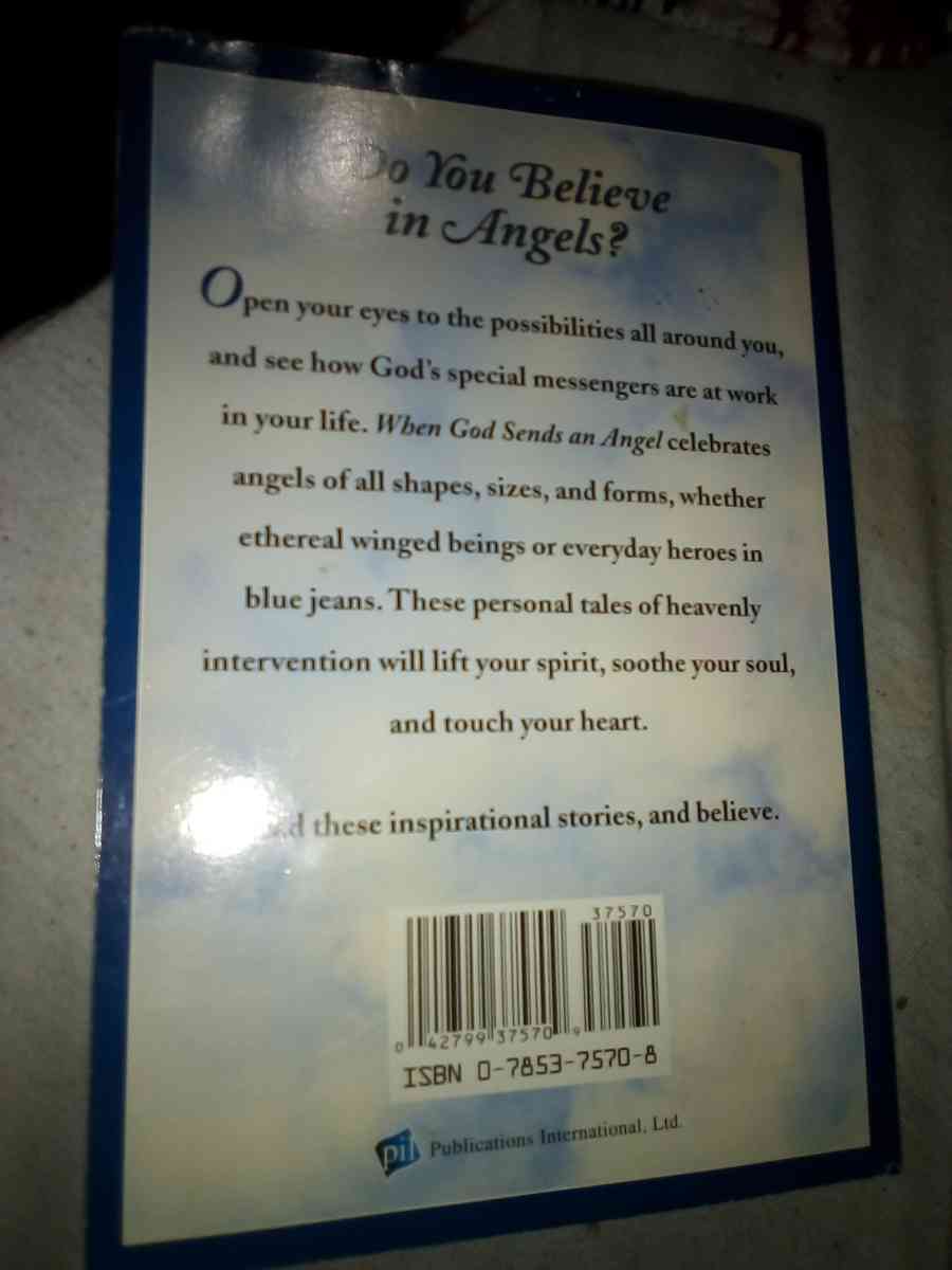 when god sends an angel book - Conneaut, Ohio - FleaMarketBay