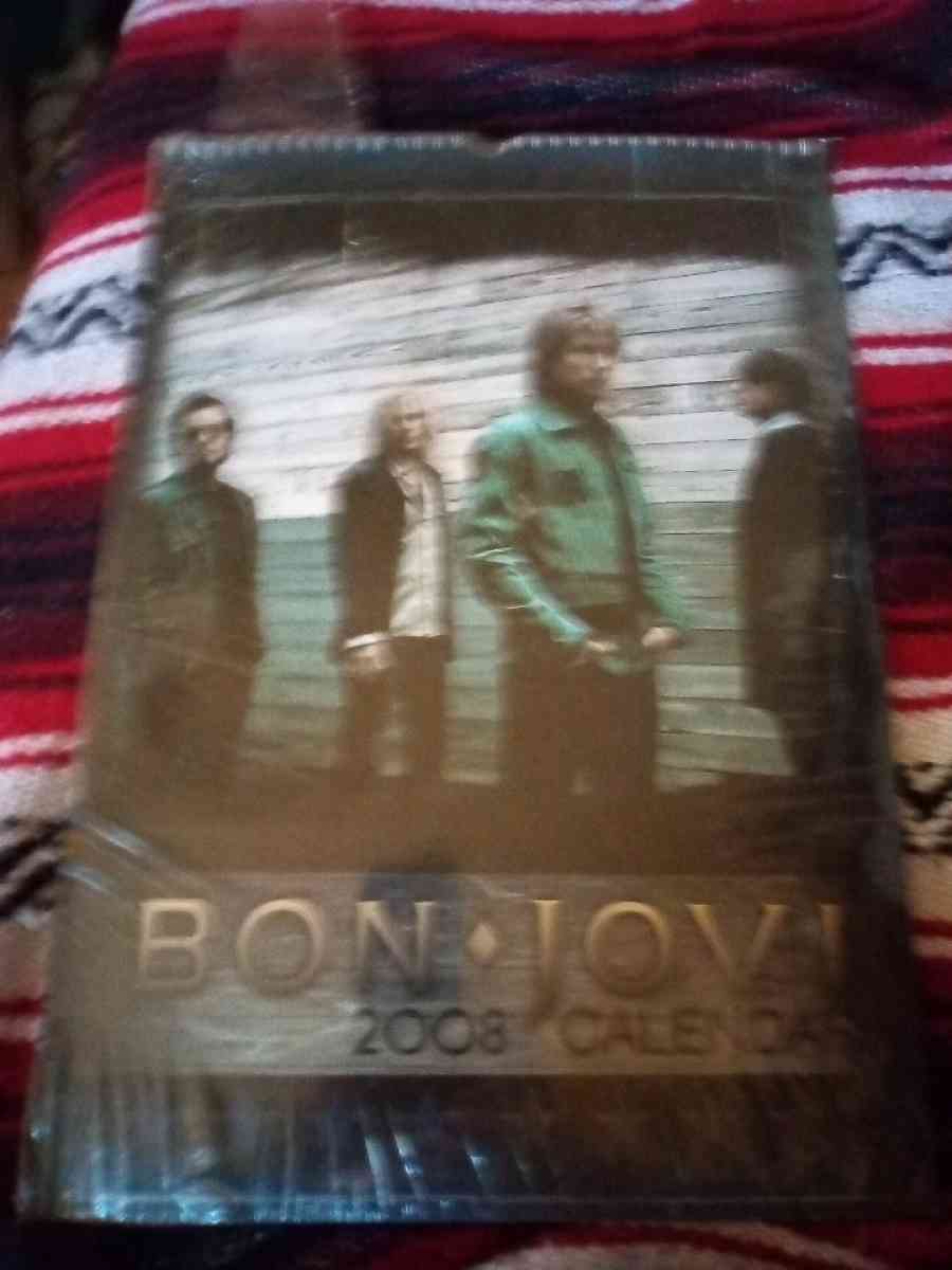 bon Jovi calander collectable - Conneaut, Ohio - FleaMarketBay
