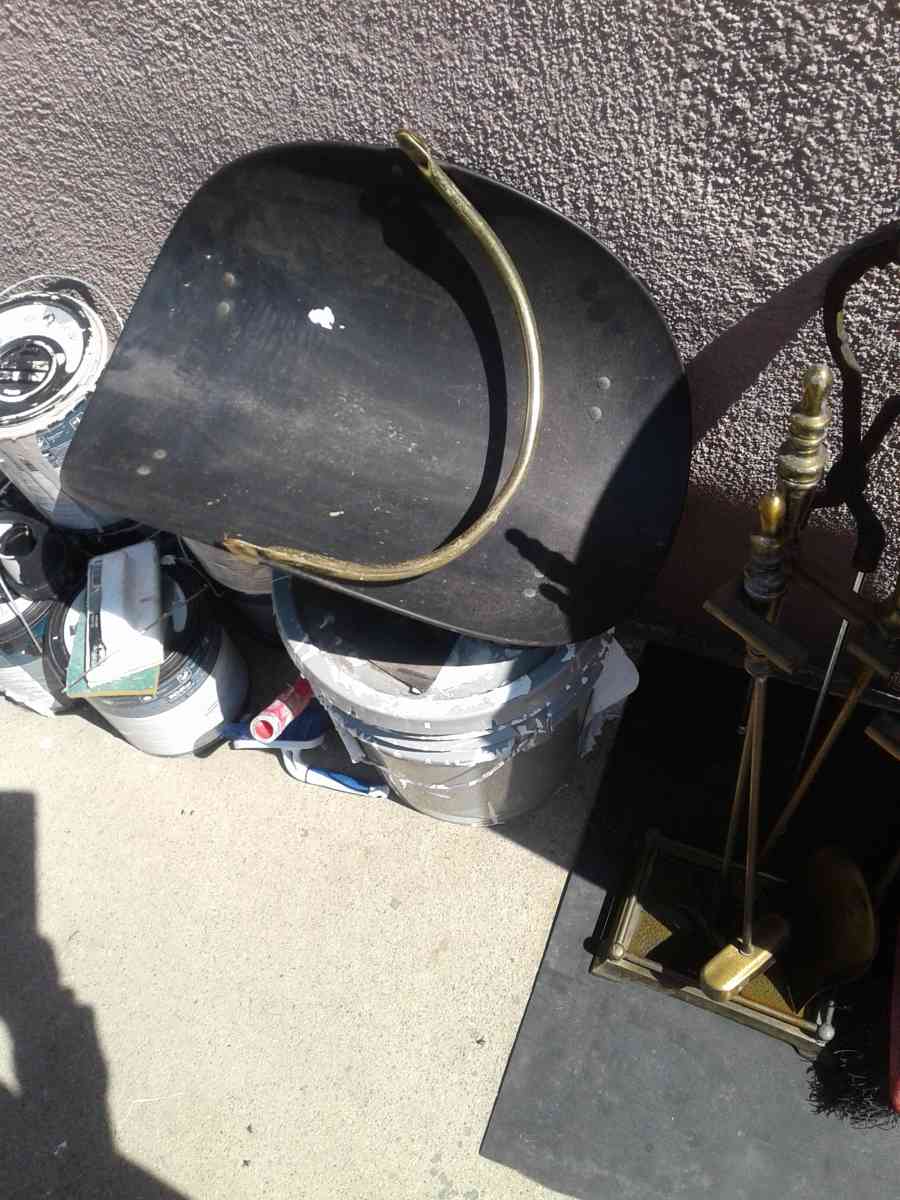 fireplace tools really nice for being about 40 years old - Whittier, California - FleaMarketBay