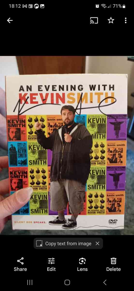 Signed Kevin Smith 2 disc DVD - Eugene, Oregon - FleaMarketBay