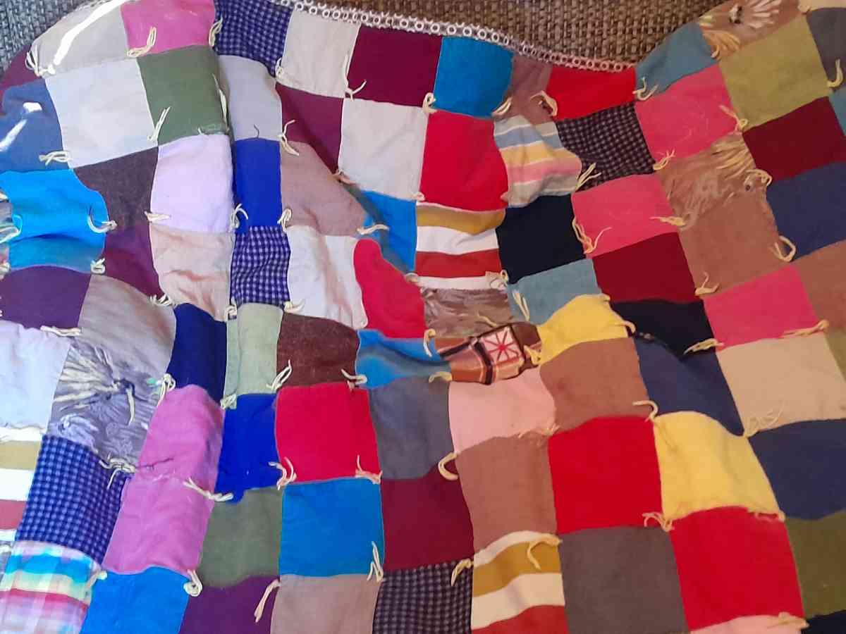 vintage patchwork quilt - Vinita, Oklahoma