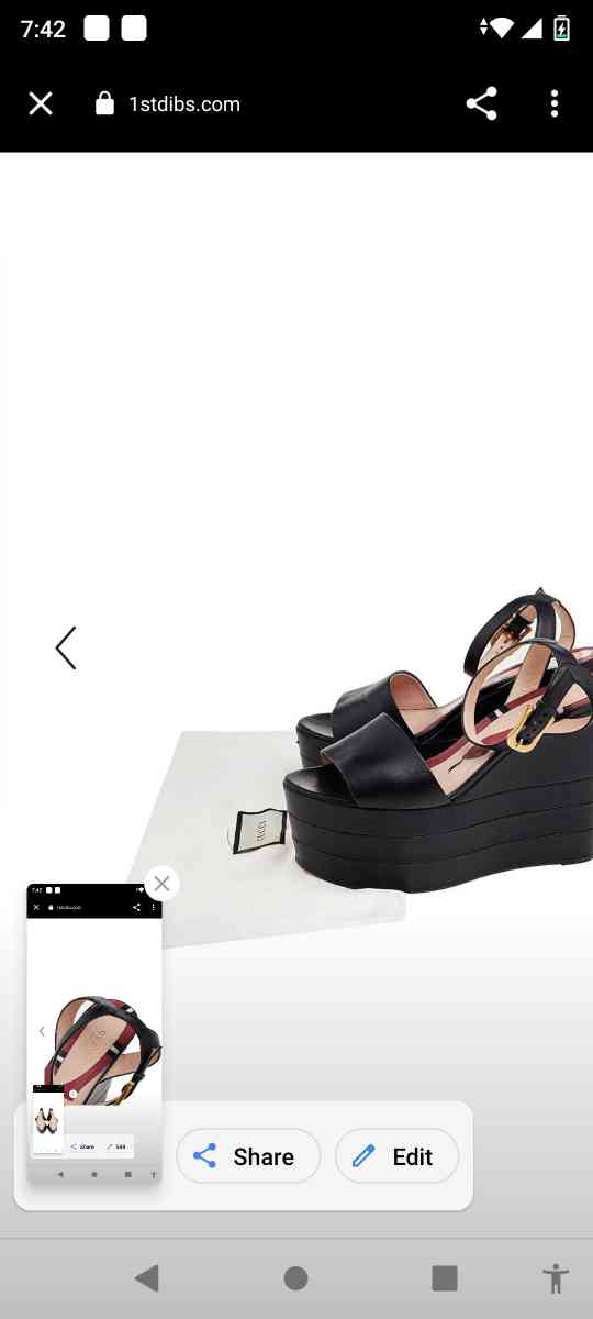 Gucci Kingsnake High Platform Heels - Tampa, Florida - FleaMarketBay