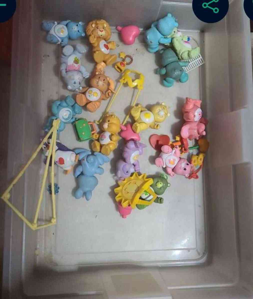 vintage care bears figures and accessories - Henderson, Nevada - FleaMarketBay