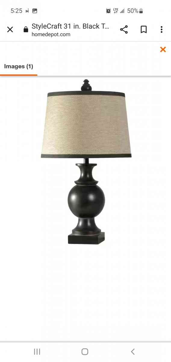 set noir table lamps - Wichita, Kansas - FleaMarketBay