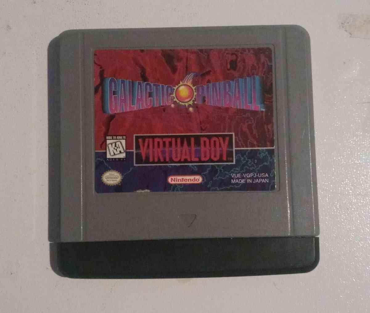 Galactic Pinball Virtual Boy Nintendo Cartridge only - Winterset, Iowa