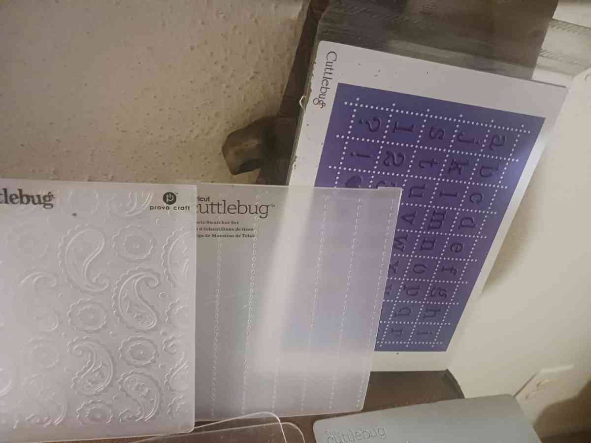 Lot of Cuttlebug Items - San Antonio, Texas - FleaMarketBay