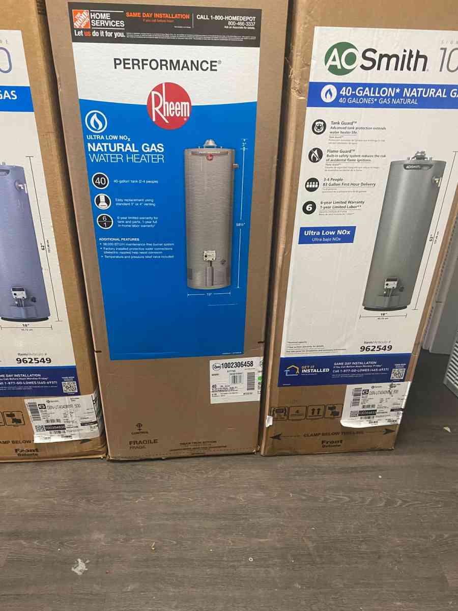 New Water Heater - Chino Hills, California