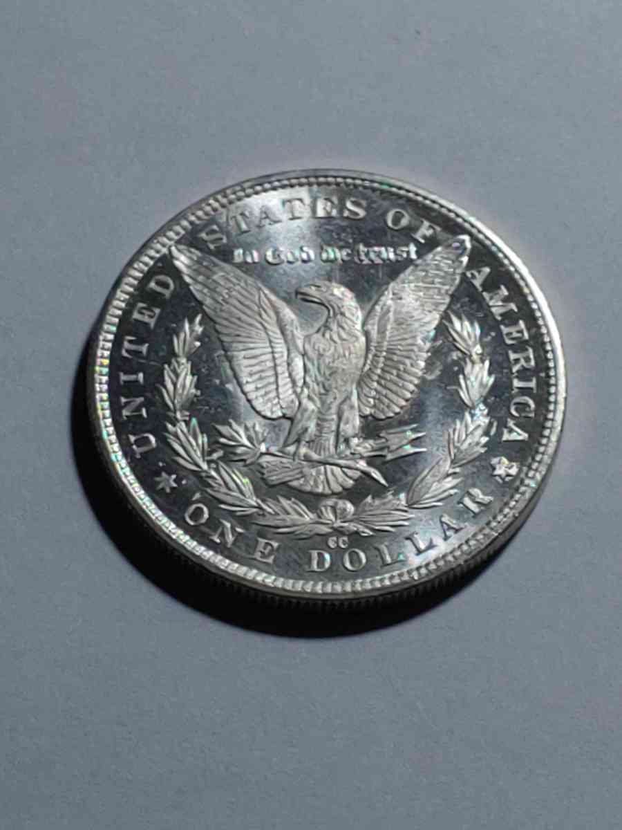 HIGH GRADE GEM DEEP MIRROR DMPL SILVER 1883 cc - Brooklyn, New York - FleaMarketBay