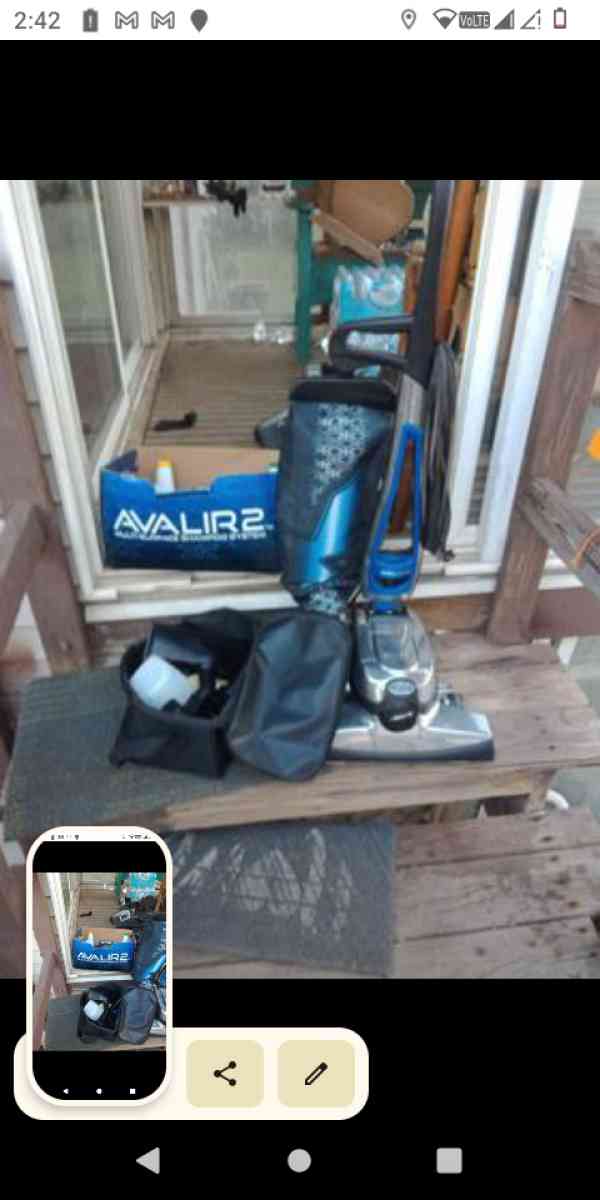 Kirby vacuum - Alamo, Indiana - FleaMarketBay