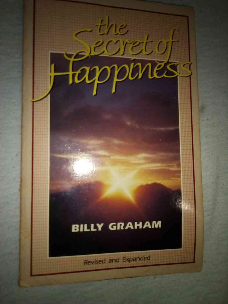 secret of happiness by billy graham - Conneaut, Ohio