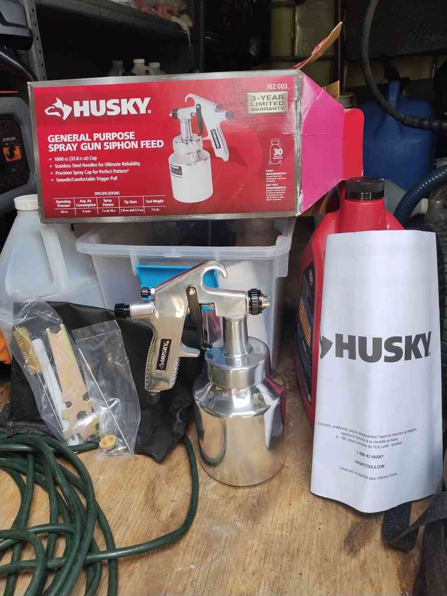 Husky Titanium Spray Gun - Bradenton, Florida - FleaMarketBay