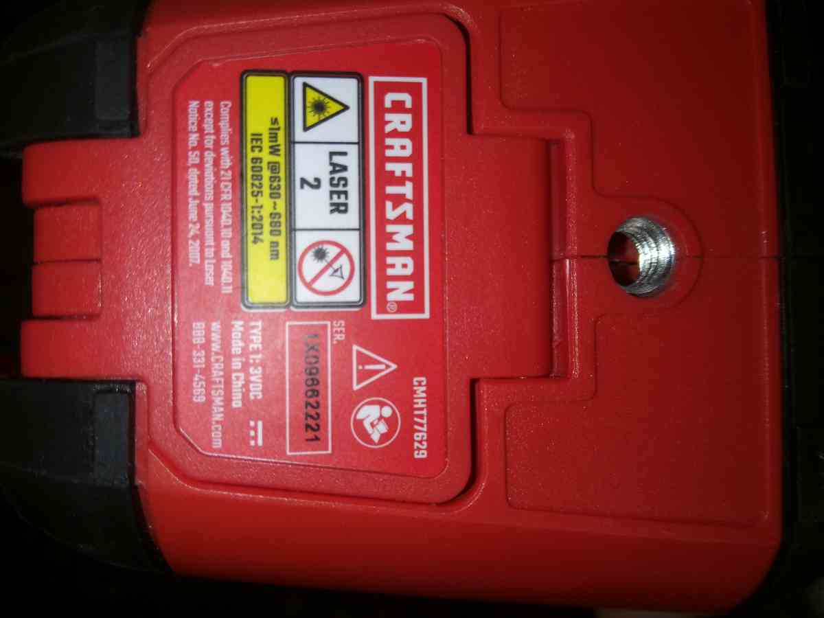 hard hat and steel toe boots size 10 EE craftsman 36ft laser - Corpus Christi, Texas - FleaMarketBay