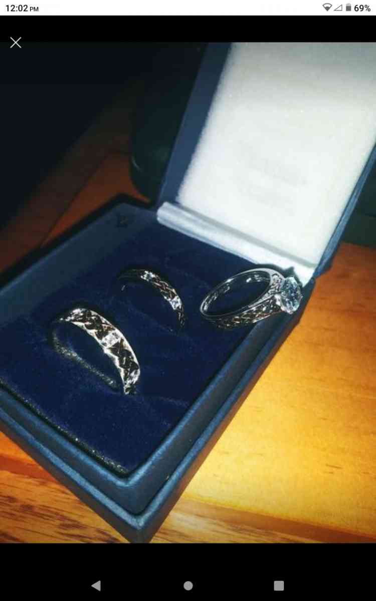 Irish Trinity knot his and her wedding ring set - New Florence, Pennsylvania - FleaMarketBay
