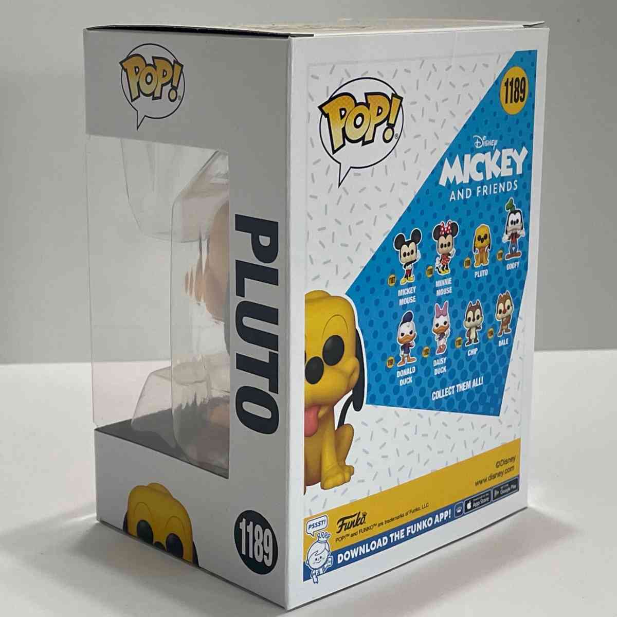 1189 Disney Pluto Funko Pop Mickey  Friends NIB - Fontana, California - FleaMarketBay