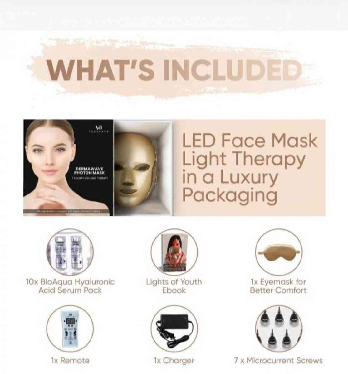 VogueNow Dermawave Photon Mask - Salt Lake City, Utah - FleaMarketBay