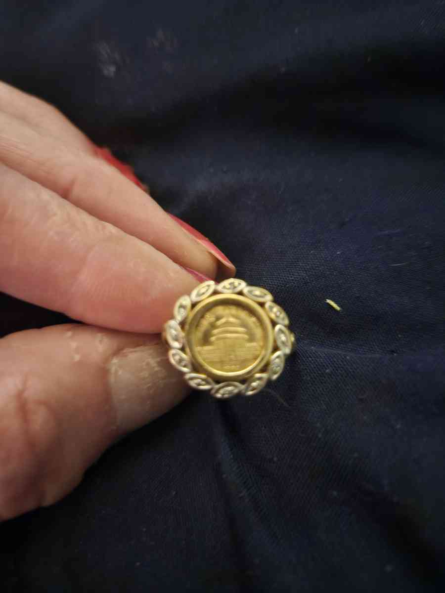 10k gold panda ring - Spartanburg, South Carolina - FleaMarketBay
