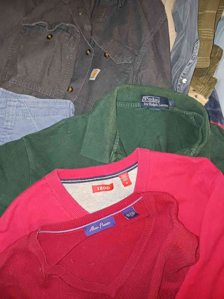 Mens Name Brand Clothing Lot - San Antonio, Texas - FleaMarketBay