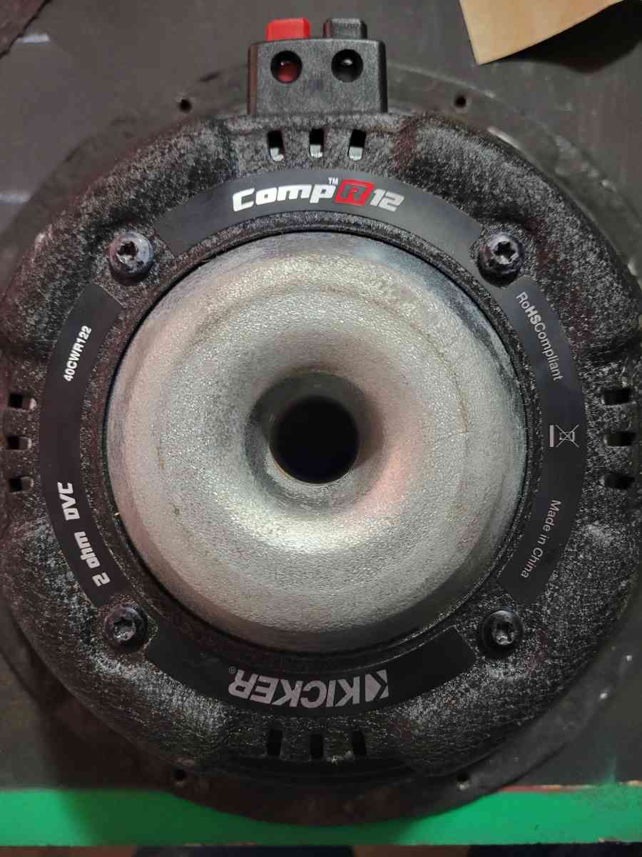 Kicker comp 12 dual voice - Fort Worth, Texas - FleaMarketBay