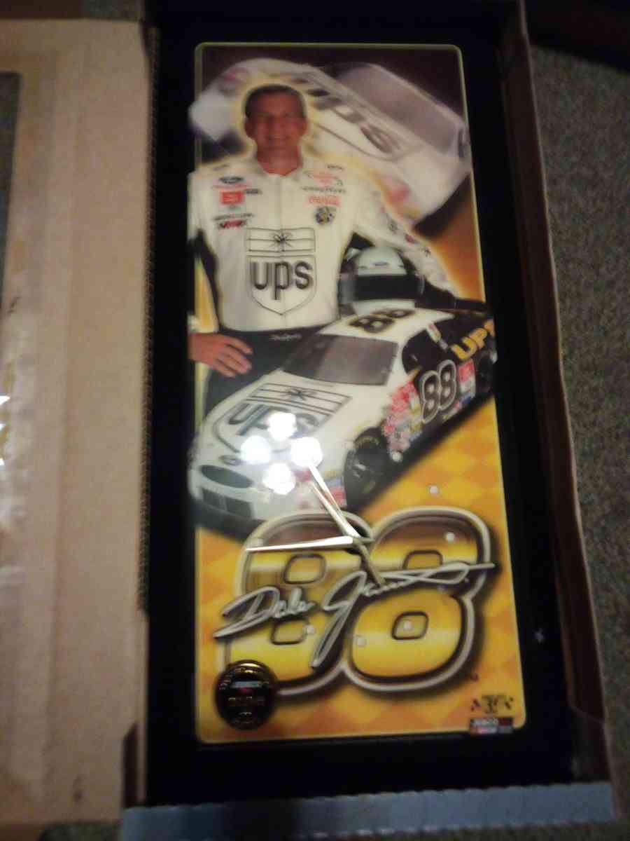 Dale Jarrett UPS Racing clock - Evansville, Indiana